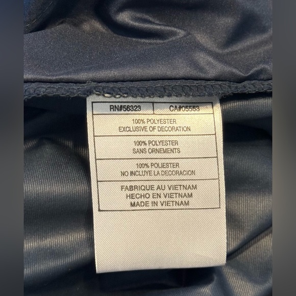 Nike Golf Clima-Fit Mens Size Large Pullover V-Neck Sleeveless Vest Nvy Blue NWT - Picture 5 of 5